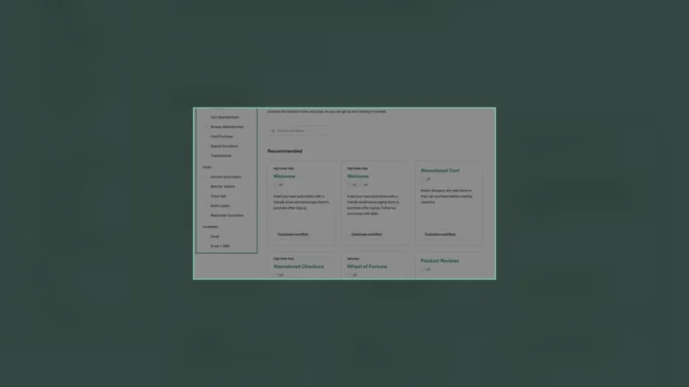 Omnisend Review featured image showing the Omnisend app
